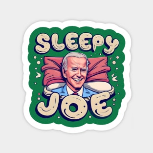 sleepy joe Sticker